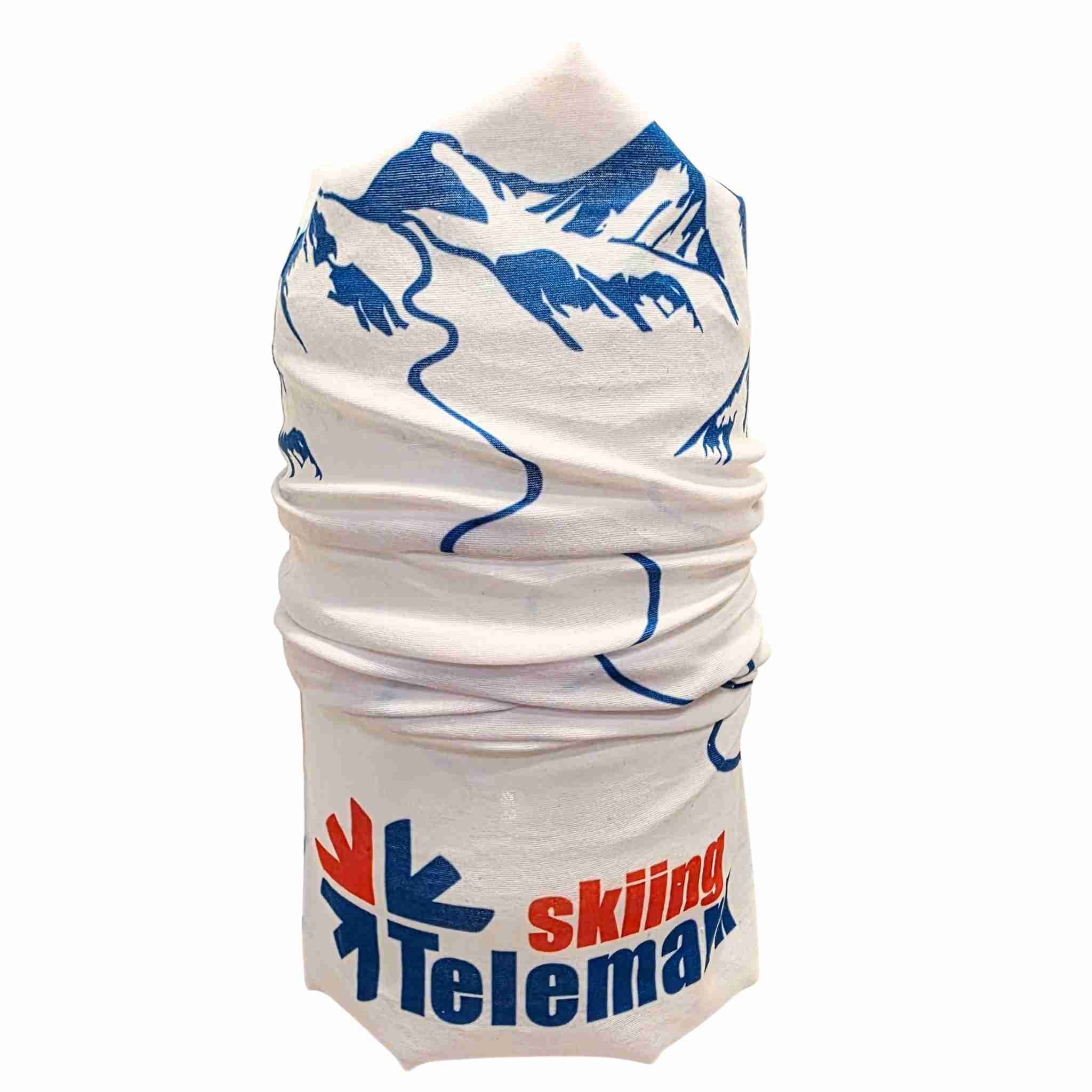 Multifunctional Telemark Skiing Headwear - White Mountain Panorama